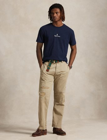 Polo Ralph Lauren Classic Fit Logo Jersey T-Shirt - Navy - XS