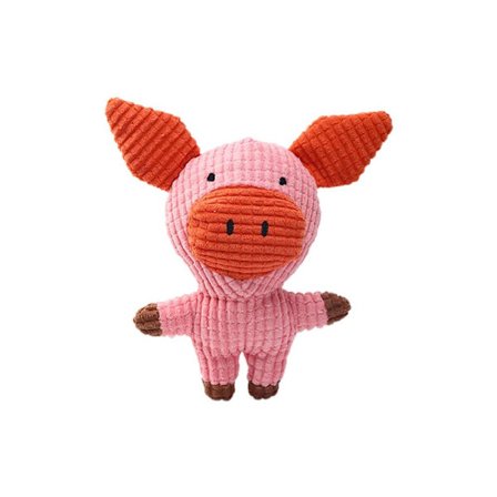 Hundtuggleksaker Ljudande plyschleksak Piglet - high quality