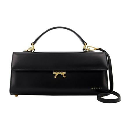 Marni Pre-owned, Handbag Relativity Zwart, Dames, Maat:ONE Size