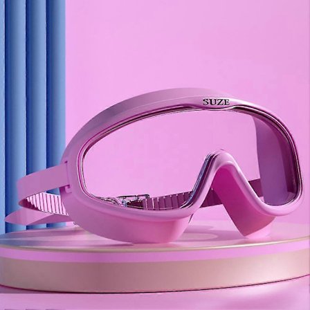 Anti-dug Svømmebriller Voksne Vandtætte Stor Ramme Svømme Dykkerbriller