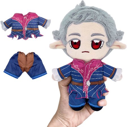 Plush Dukke Spil BG3 Merch Fyldt Figur Aftageligt Tøj Legetøj Gave 7.87''