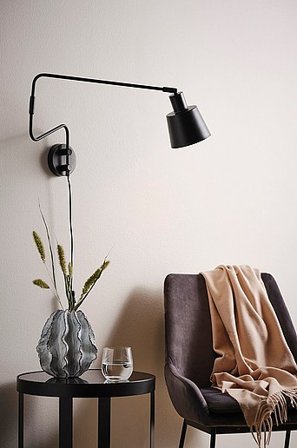 Jotex - STIG Wandlampe Schwarz - Kaufe Wandleuchten bei Jotex