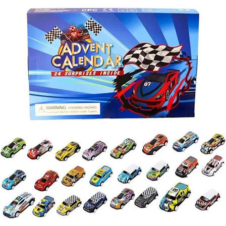 Joulukalenteri 2025, 24 päivän Hot Wheels -autojen joulukalenteri, 24 Hot Wheels -autoa – täydellinen lapsille ja keräilijöille joululahjaksi