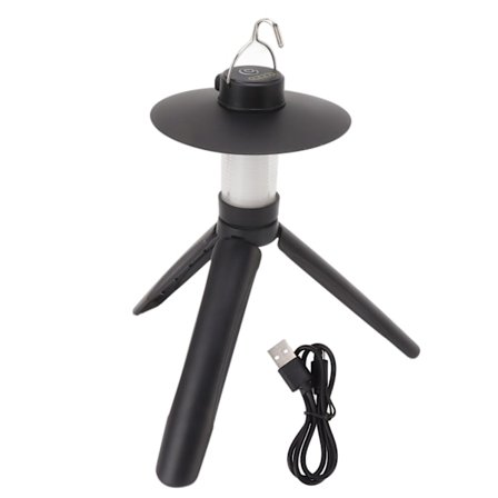 LED Camping Lys USB Lading Magnetisk Sug Telys Utendørs Henge Nødlampe med Stativ