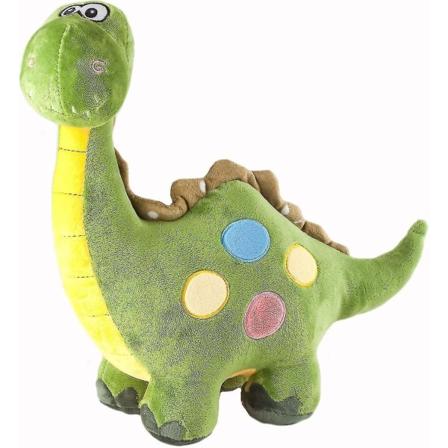 Grønne utstoppede dinosaurer Plysj kosedyr Leker Baby Barn Bursdagsfest Favoritter - Perfet