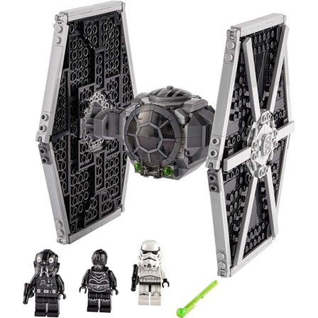 Star Wars Imperial TIE Fighter 75300 Byggsats; Fantastisk Byggleksak för Kreativa Barn, (450 Bitar) - Perfekt