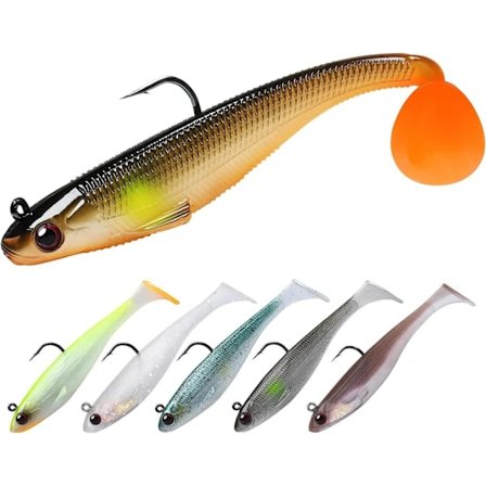 Valmiiksi rigatut vieheet, hyvin tehdyt Capture-vieheet perhekalastukseen