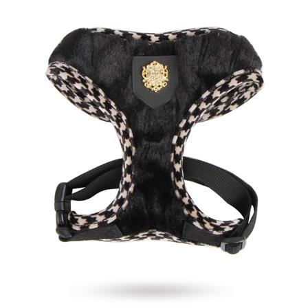 Zest Black - Fodrad Hundsele - Klassiska hundselar, Jacket, Step-in, Y-Selar Dragselar, Fodrade vinterselar på Doggie.se