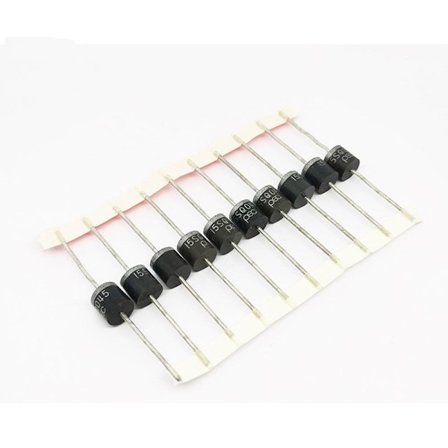 50 st Schottky Diode Likriktare Diode delar Elektrisk Axial