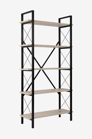 Hanah Home - Kirjahylly Elysian - Ruskea - Kirjahyllyt - - Homeroom