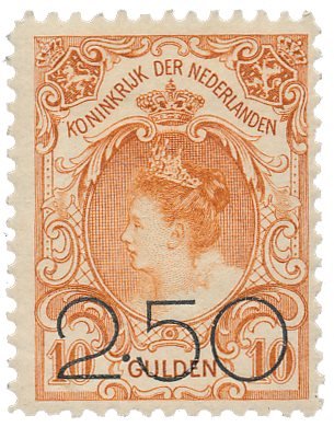 Holland 1920 - NVPH 104 - Ubrugt