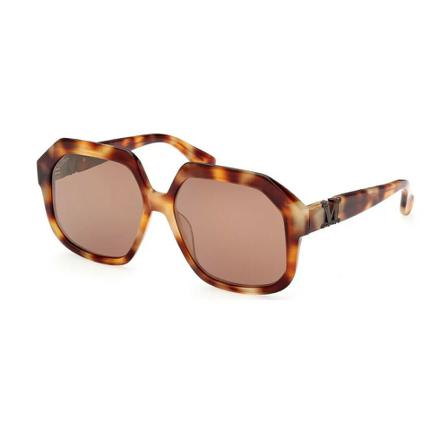 Max Mara Solbriller Brun, Dame Solbriller, Størrelse: ONE Size