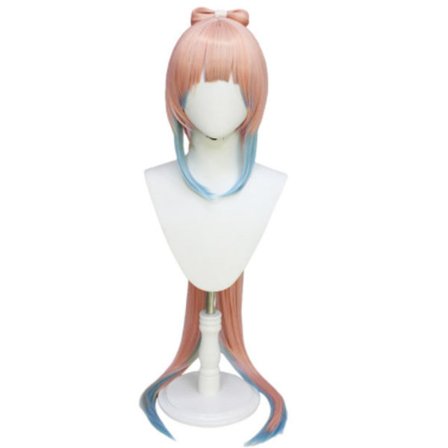 Peli Genshin Impact Sangonomiya Kokomi Cosplay Roolileikki Peruukki Hiukset Halloween Juhlatarvike Genshin Cosplay Peruukki