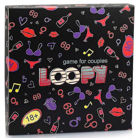 Voksen Brætspil Par Spil Kort Par Quiz Loopy Crazy Par (engelsk) [DB]