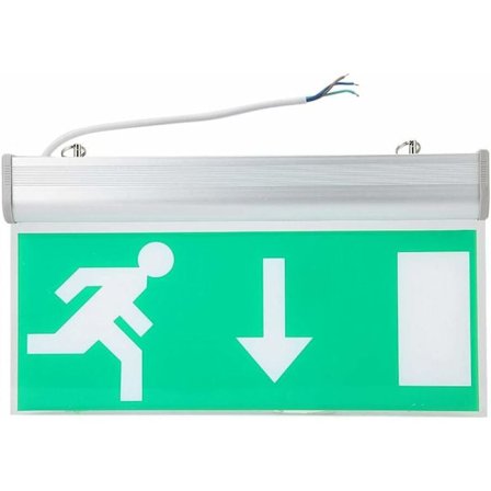 LED-hätäpoistumisvalo, LED-hätäsignaalivalo, vihreä turvallisuusevakuointivalo