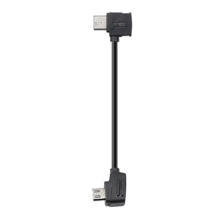 Startrc 10cm USB-C / Type-C til Micro USB Konverteringskontakt Datakabel Kompatibel Dji Mavic Mini / Air, Shark Fjernkontroll