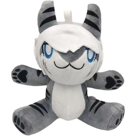 Søte Anime-Plushdyr, Puro Plush Changed Furry Transfur Plushie, 9,8 Tommer Anime