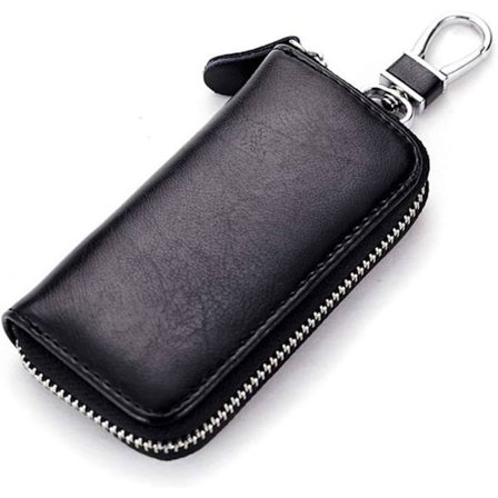 Læder nøglepung, vintage nøglepung nøgleholder nøglepung beskyttelse