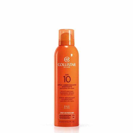Collistar Spray Abbronzante Idratante SPF10 200ml - Spray solare corpo bassa prot.