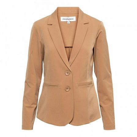 &Co Woman Solid Blazer , Beige , Dames , Maat: L
