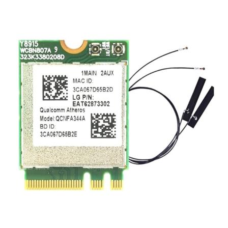 QCNFA344A 867Mbps 802.11AC Bluetooth-kompatibelt 4.1 WLAN trådløst WiFi-kort
