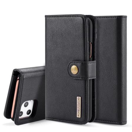 Iphone 11 Pro - Dg.ming - Plånboksfodral/magnet Skal - Svart Black Svart