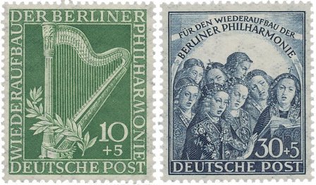 Berlin 1950 - MICHEL 72-73 - Postfrisk