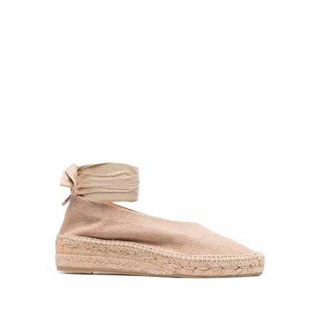 Castañer, Flat shoes Beige, Dames, Maat:37 EU