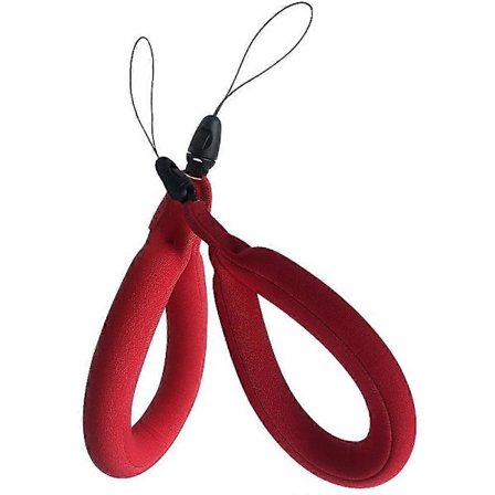 Flytende håndleddsstropp for kamera, GoPro-kamera, neopren, EPE-skum, vanntett telefonstropp - Rød Multicolor Red