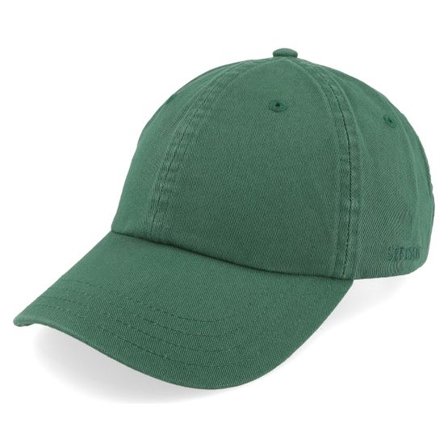 Stetson - Grön unconstructed Keps - Baseball Cotton Forest Green Adjustable @ Hatstore