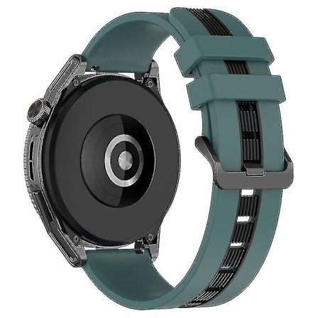 För Huawei Watch GT 3 42mm/Watch GT Silikonklockarmband Bredd 20mm Dubbel Mjuk Rem