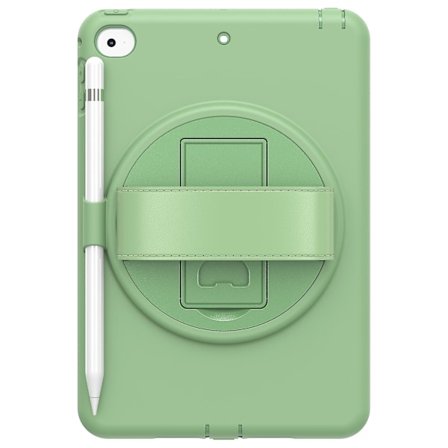 Tungt skyddande fodral för iPad Mini 4/5 med handrem, pennhållare, heltäckande skydd