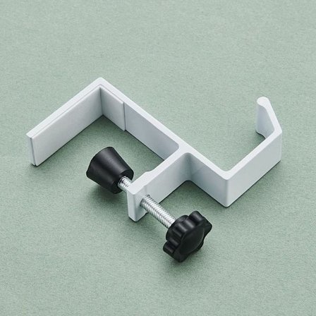 Krog til taske til skrivebordsside HVID