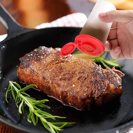 2-delad salt- och pepparkvarnset, stor saltdispenser, camping, picknick, saltkar med lock, plast salt- och pepparkvarnar