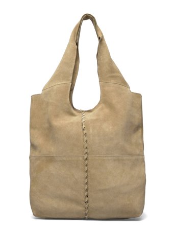 Suede Demi Bag Beige Becksöndergaard