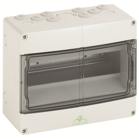 Spelsberg 73641201 Normkapsling Typ: AKi, IP65 12 moduler, Elfördelning & strömförsörjning