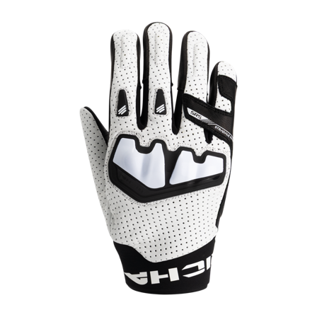 Motocyklové Rukavice Richa Stradale AP-X Černá/Bílá S