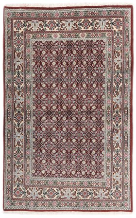 Tapis Moud Tapis 92X145 Rouge Foncé/Marron (Laine, Perse)