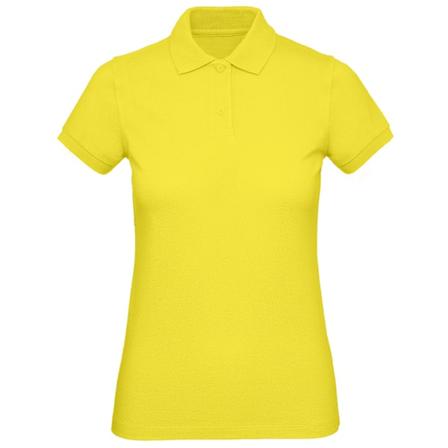 B&C Inspire Polotröja för Kvinnor/Dam XL Solgul Solar Yellow XL