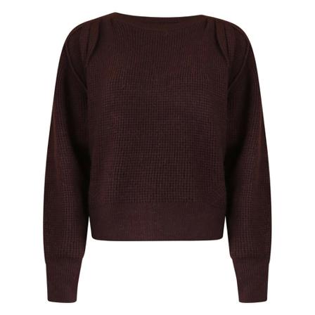 IRO Round-neck Strik Lilla, Dame Striktrøjer, Størrelse: S