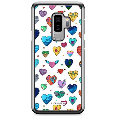Bjornberry Skal Samsung Galaxy S9 Plus - Hjärtan
