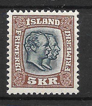 Island 1907 - AFA 62 - Ubrugt