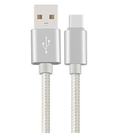 USB-C/Type-C Snabbladdningskabel (Slitstark/Metallhuvuden)