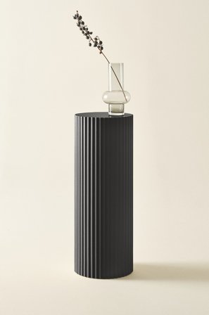 Jotex - Sidebord, Diameter 30 Cm - Høyt Svart - LUNDEN - Kjøp Sidebord & småbord hos Jotex