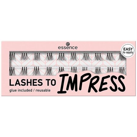 Essence Lashes To Impress 07 Bundled Single Lashes, Makeup, Øjenvipper, Kunstige Øjenvipper