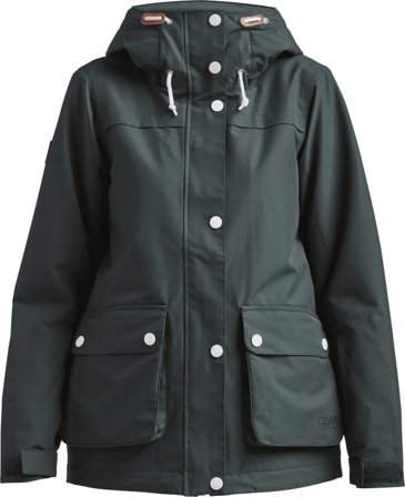 ColourWear Women's Ida Jacket Women lined ski jackets Green L