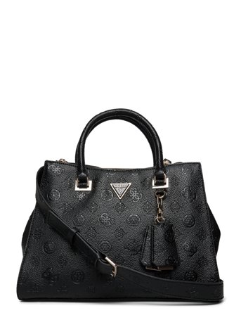GUESS Cresidia Ii Society Satchel Svart