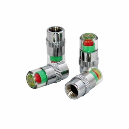 4st Tire Air Alert Cap Däcktrycksindikator Däcktryck