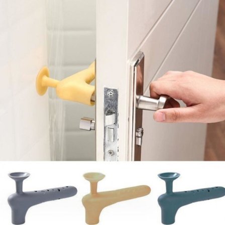 3-pack Silikon Dörrhandtagskydd