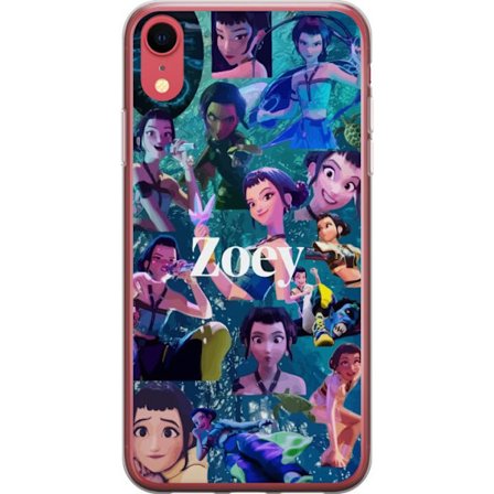 Kompatibelt Mobildeksel til Apple iPhone XR Kpop Demon Hunters Zoey Collage Mystic Forest Idol Energi Kraft